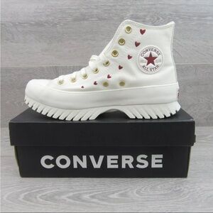 Chuck Taylor All Star Lugged 2.0 valentines hearts Platform shoes Women's